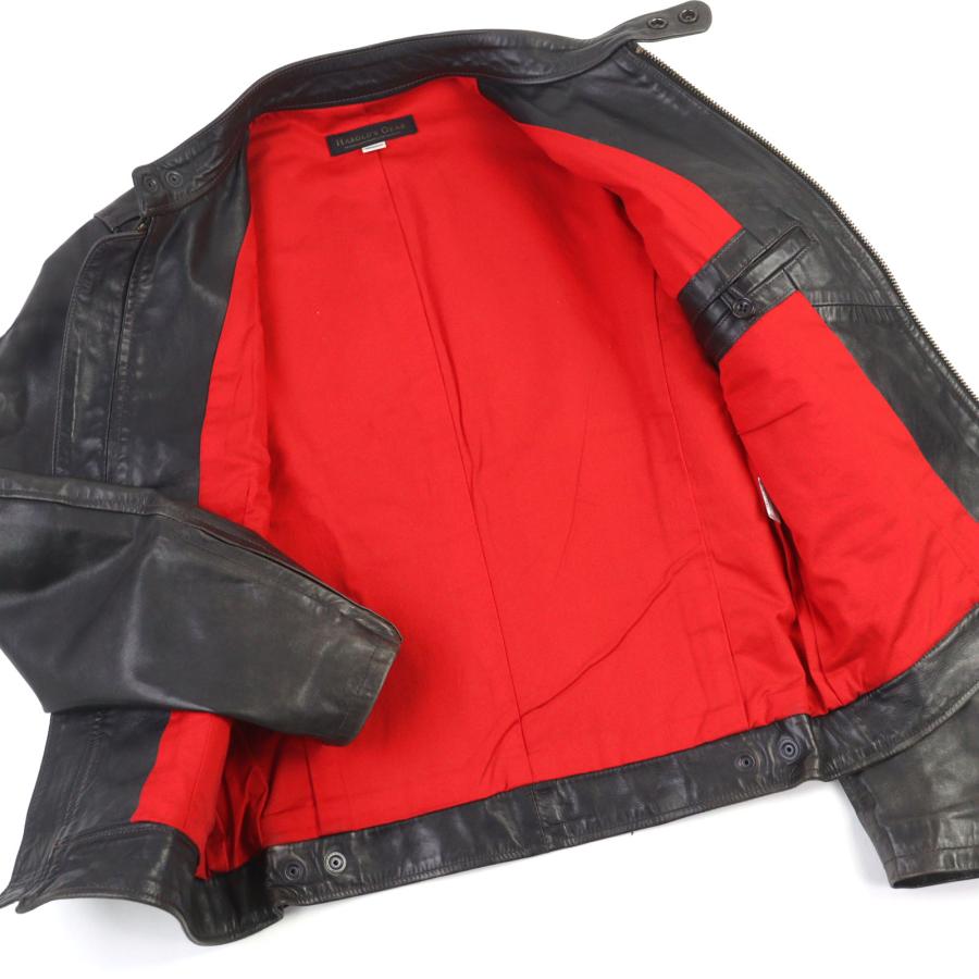 【ドンドン見直し】良品○HAROLD S GEAR ハロルズギア 010329-091 ホースハイド べーシック ライダース セットアップ M 正規品 メンズ ドンドン見直し】良品○HAROLD S GEAR ハロルズギア 010329-091 ホース
