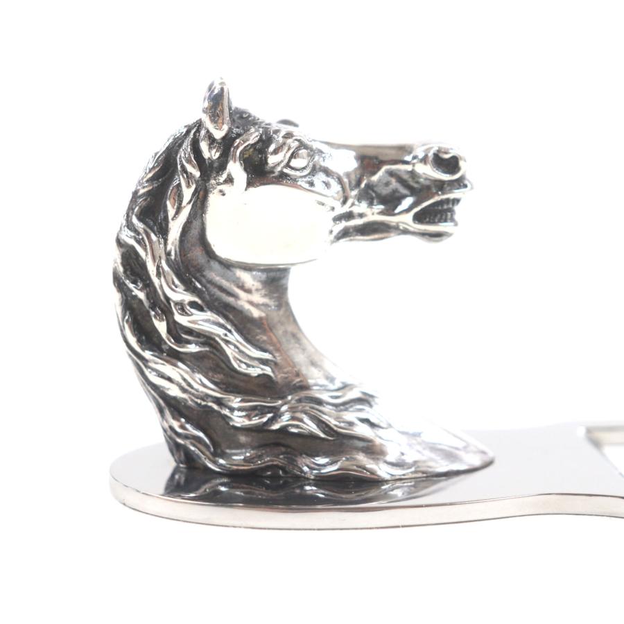 HERMES（エルメス） 美品▽HERMES ヴィンテージ シュバル メタル