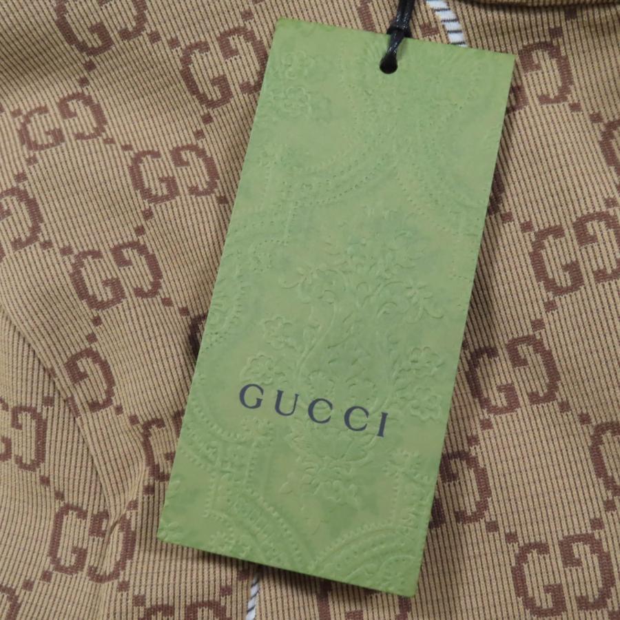 GUCCI グッチGG柄 ハイネック ノースリーブ ニット ブラウン M GUCCI グッチGG柄 ハイネック ノースリーブ ニット ブラウン M GUCCI
