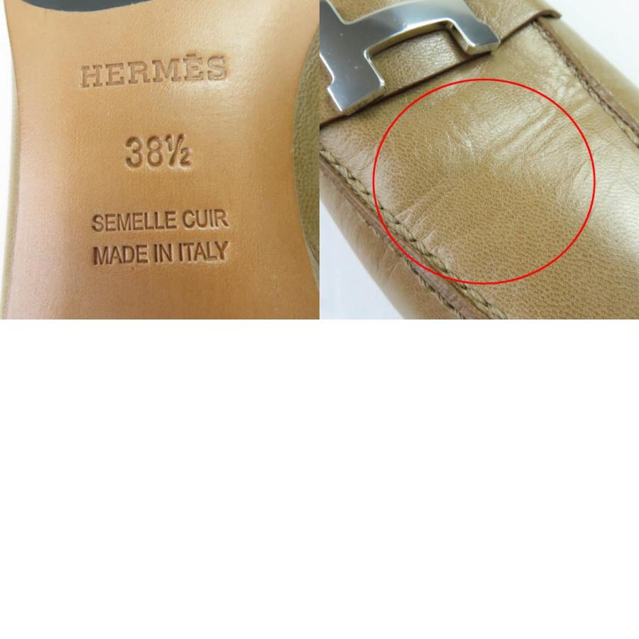 HERMES（エルメス） 極美品☆HERMES モカシン パリ コンスタンス