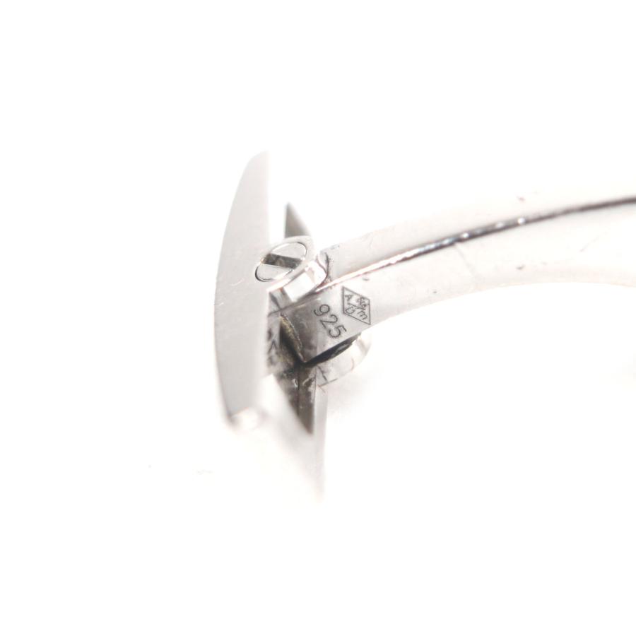 良品▼Cartier カルティエ ハッピーバースデー 925 オーバル カフスボタン カフリンクス シルバー 保存袋付き 総重量16.83g メンズ ビジネス◎ Cartier（カルティエ） 良品▽Cartier ハッピーバースデー 925