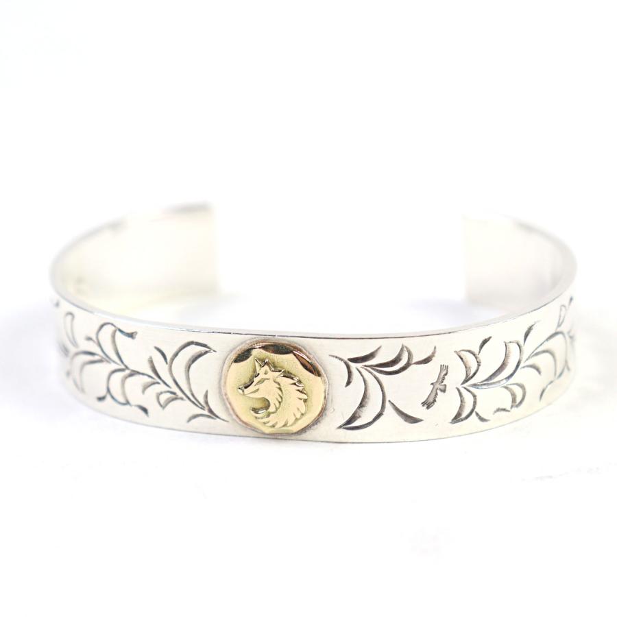 タディアンドキング TADY&KING アラベスク平打ちリングGPウルフ