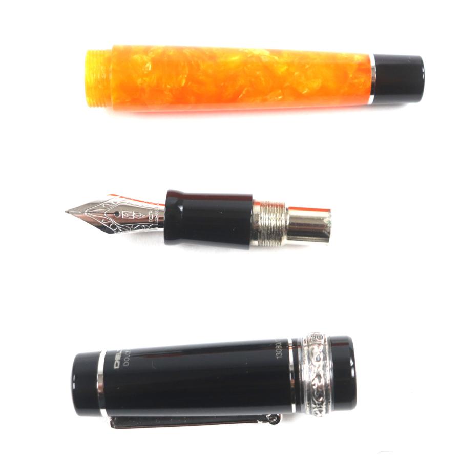 極美品▽DELTA デルタ DOLCEVITA ドルチェビータ 14K 925 EFニブ 13080