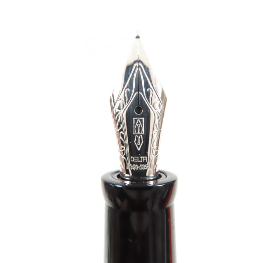 極美品▽DELTA デルタ DOLCEVITA ドルチェビータ 14K 925 EFニブ 13080