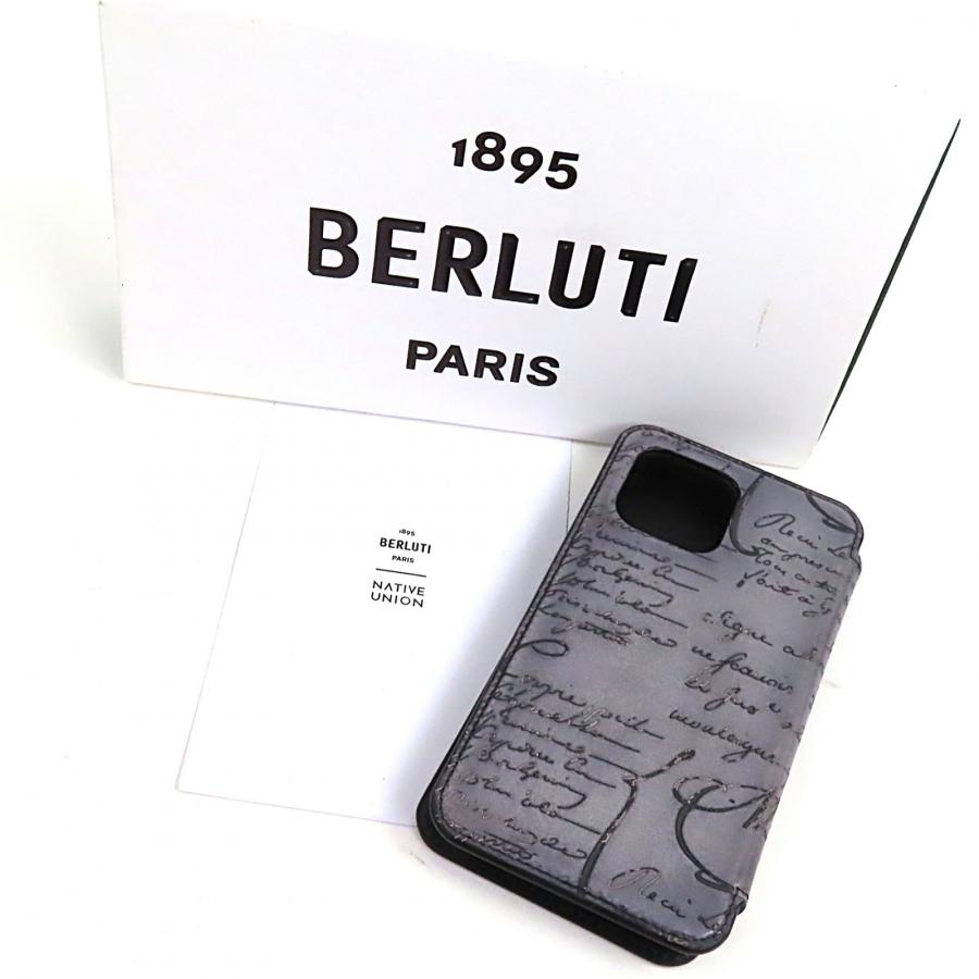 ベルルッティ　iPhone13proケース BERLUTI ベルルッティ スクリットレザー iPhone13 Pro ケース 【公式通販】