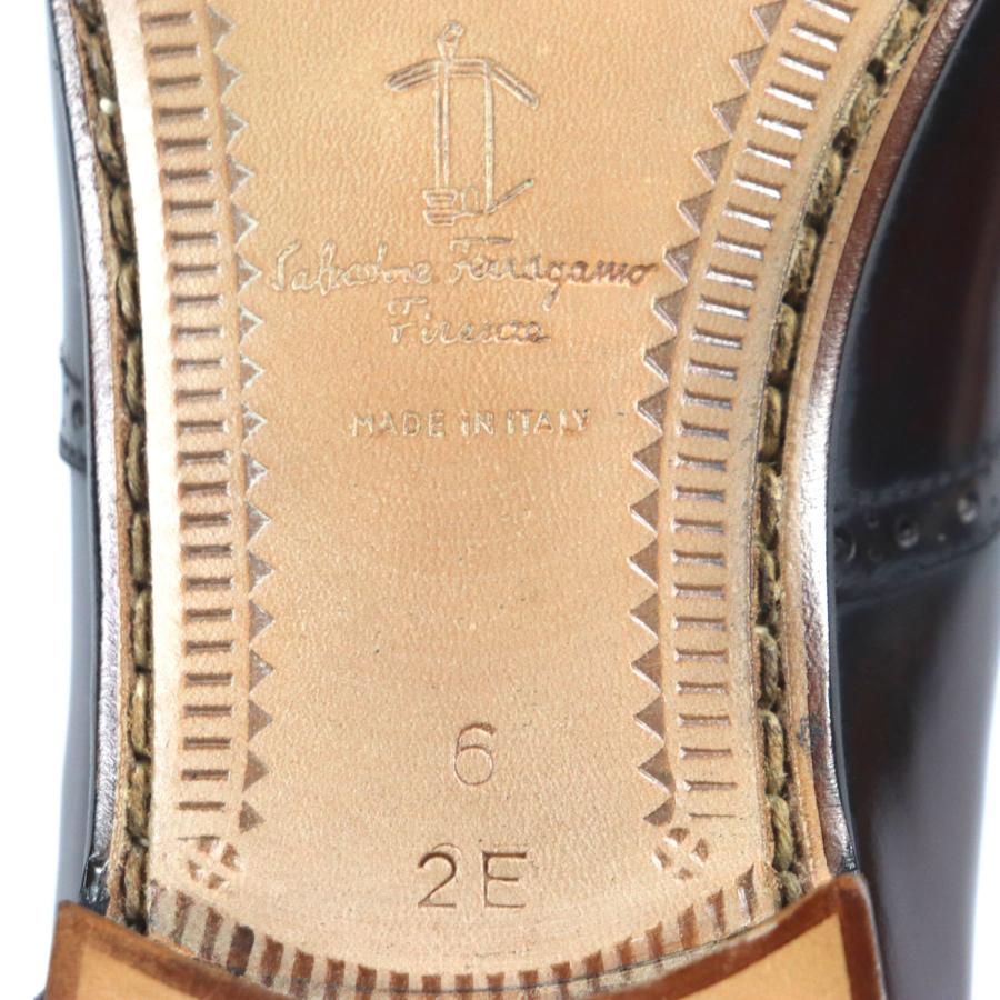 極美品▽Salvatore Ferragamo サルヴァトーレフェラガモ ウィング