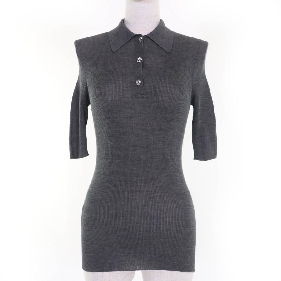 PRADA（プラダ） 極美品☆PRADA 2021年製 P24I1L シルク100％ ライン