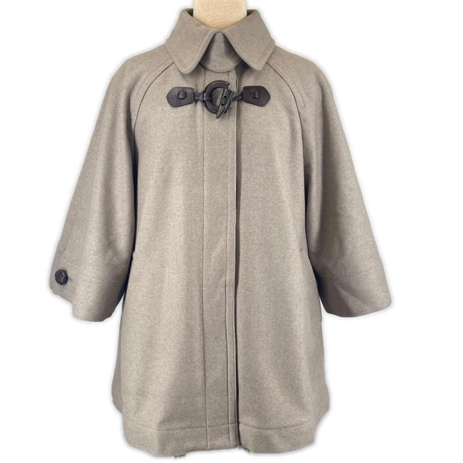 極美品▲GLOVERALL グローバーオール RLF05/MDO Aライン キルティングライナー付き 2WAY ダッフルコート ベージュ S レディース 極美品△GLOVERALL グローバーオール RLF05/MDO Aライン キルティング