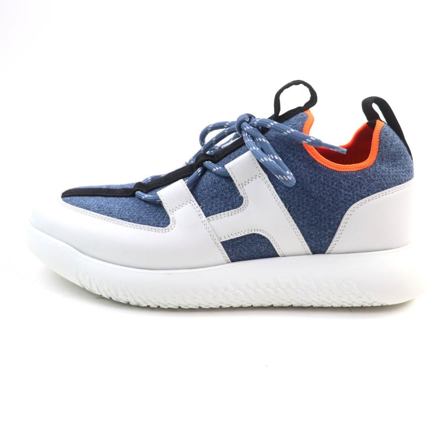 HERMES（エルメス） 極美品☆HERMES デュエル ロゴデザイン レース 