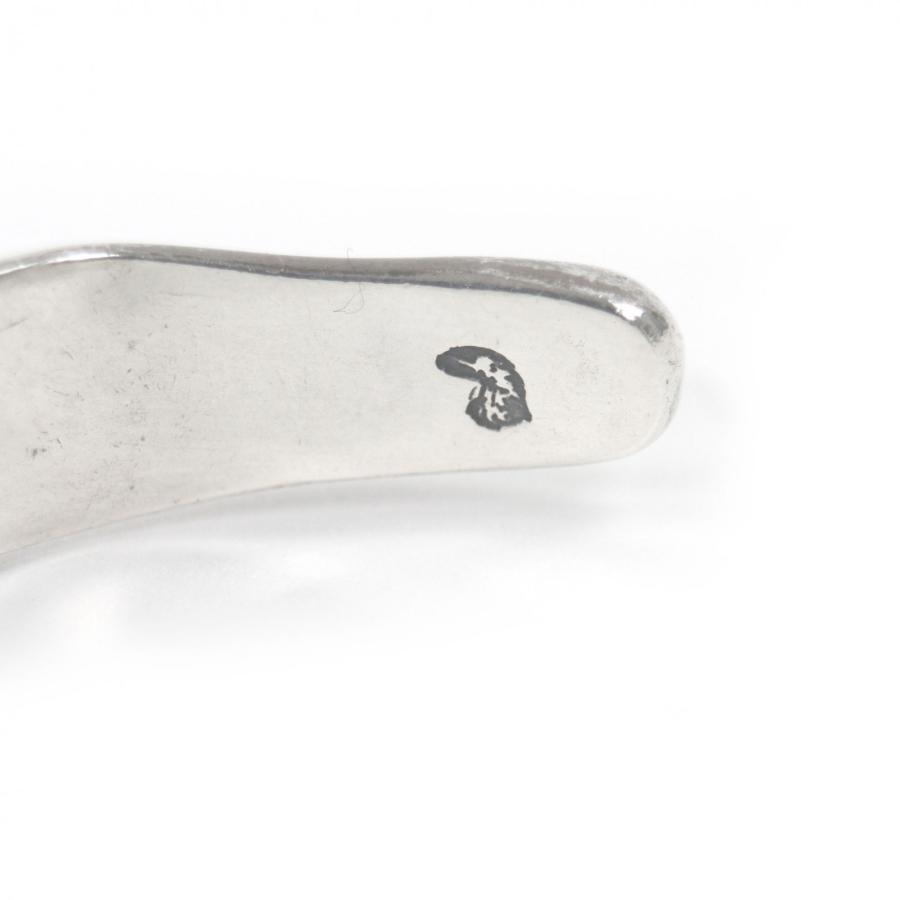 美品□LARRY SMITH ラリースミス SV925 リポーズ ブレスレット バングル アクセサリー シルバー 重量34.2g メンズ レディース オススメ◎ 美品□LARRY SMITH ラリースミス SV925 リポーズ ブレスレット