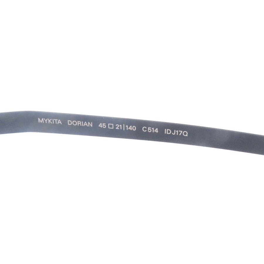 極美品□MYKITA マイキータ C514 DORIAN ハーフリム メガネ 眼鏡 アイ
