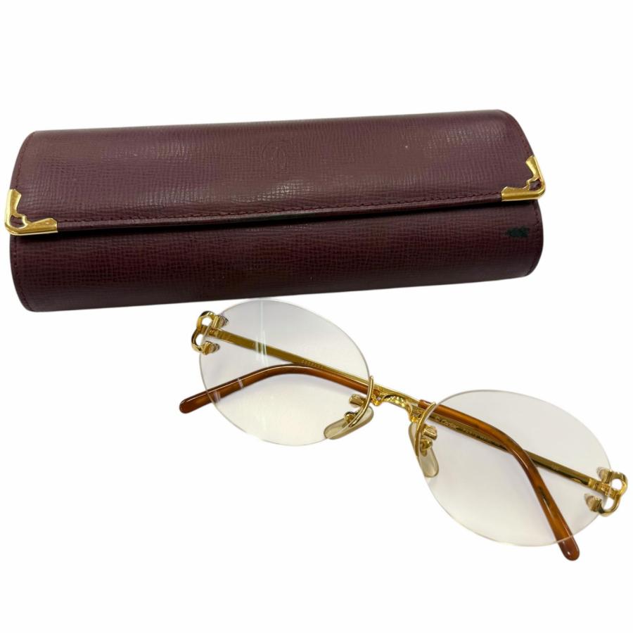 Cartier（カルティエ） 良品□Cartier Cロゴ オーバル ツーポイント 