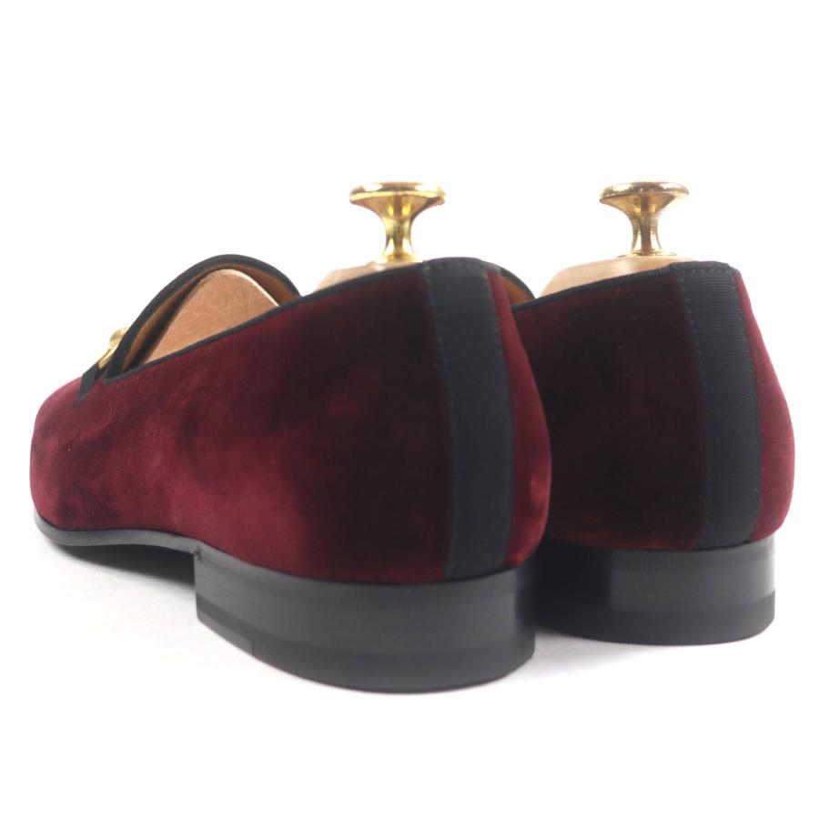 GUCCI（グッチ） 未使用品▽GUCCI 718888 ベロア ホースビット レザー