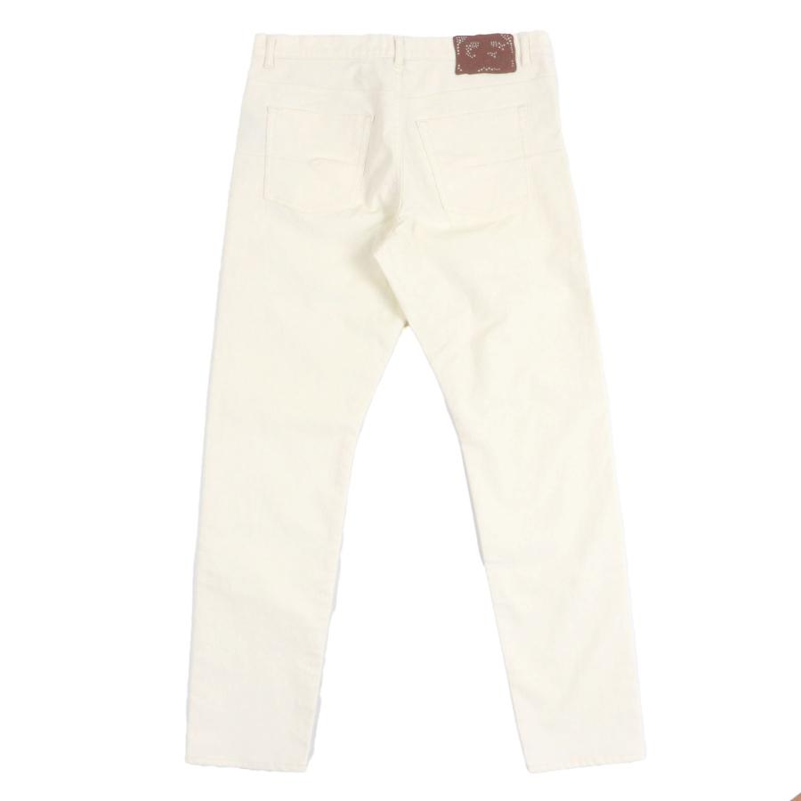 極美品▼DIOR ディオールオム カクタスジャック トラヴィススコット 193D011EY512 スリムフィットジーンズ パンツ アイボリー 32 正規品 極美品▽DIOR ディオールオム カクタスジャック トラヴィススコット