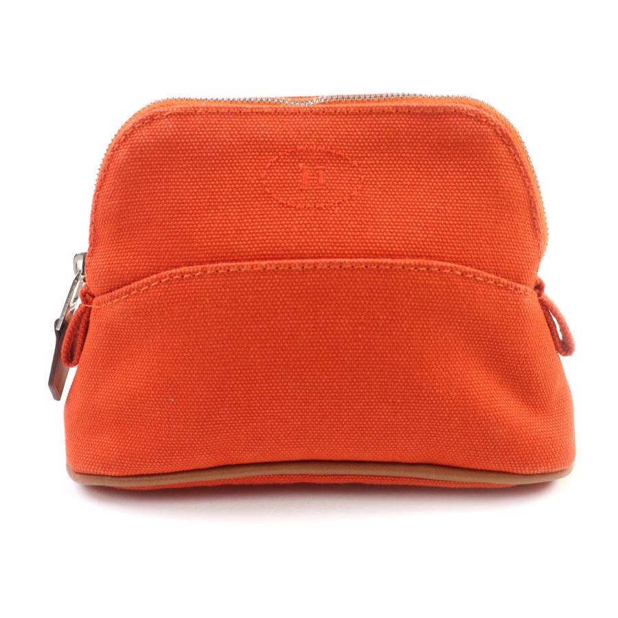 HERMES（エルメス） 極美品☆HERMES ボリードポーチ ミニミニ コットン