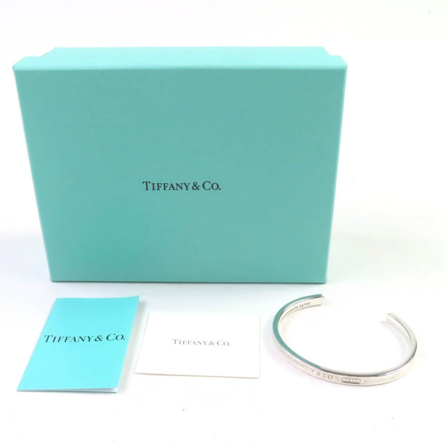 極美品✨ ティファニー カフ バングル 1837 AG925 TIFFANY&Co. 極美品◇TIFFANY&Co. ティファニー 1837 AG925