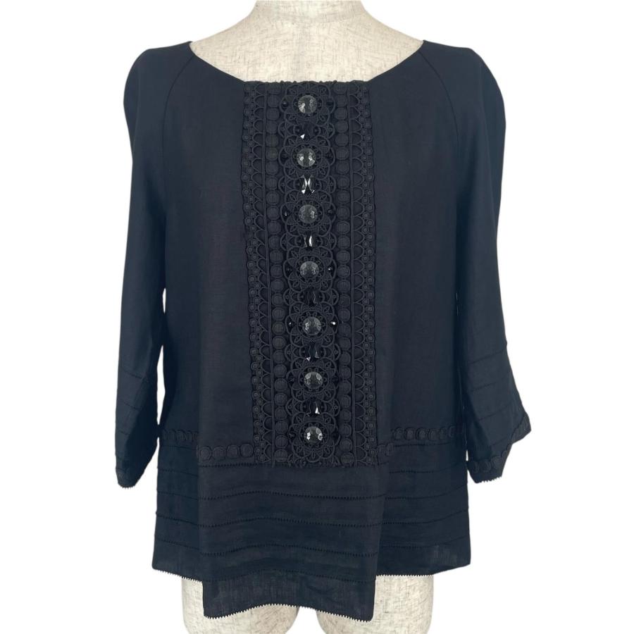 ADORE（アドーア） 未使用品△ADORE HT008515 レース装飾 シルク使い 7 