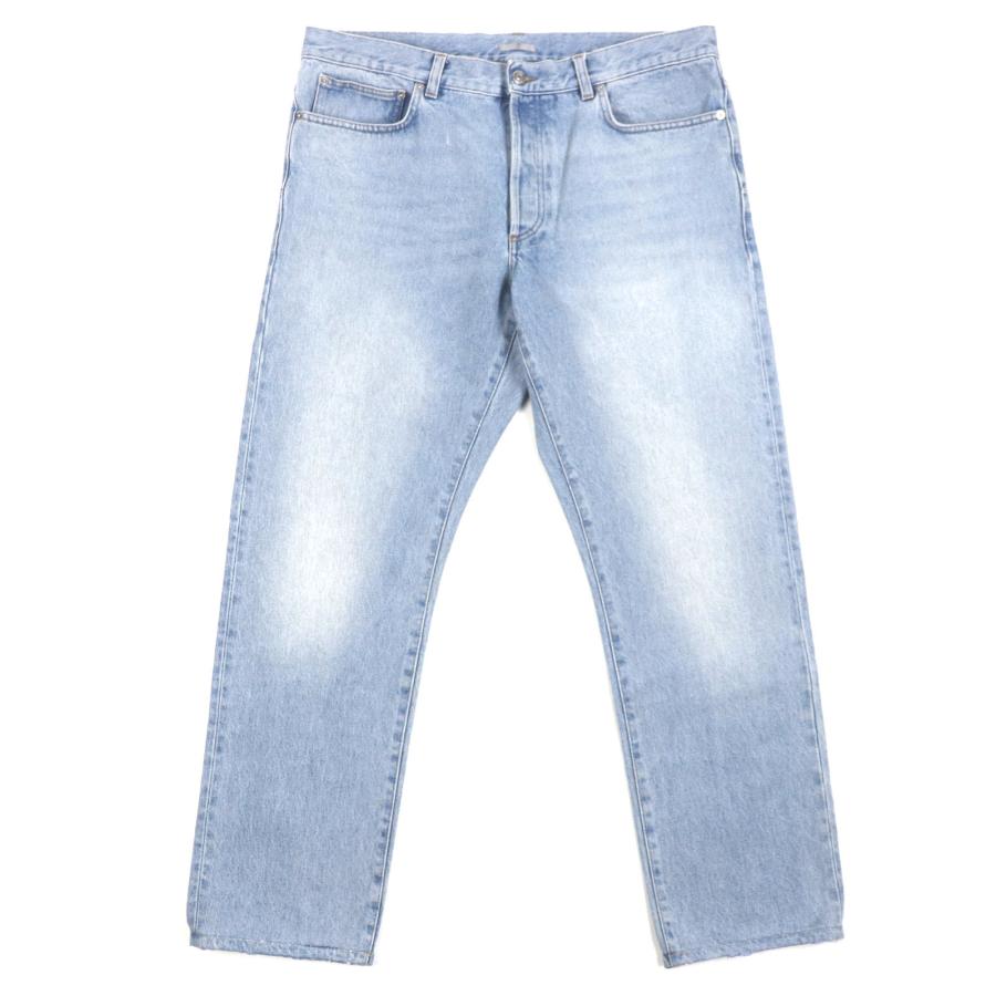 【ドンドン見直し】美品▼DIOR ディオール オム 24SS 313D014K360X REGULAR ボタンフライ レザーパッチ付 デニムパンツ 36 正規品 メンズ Dior HOMME 【ドンドン見直し】美品▽DIOR ディオール オム 24SS