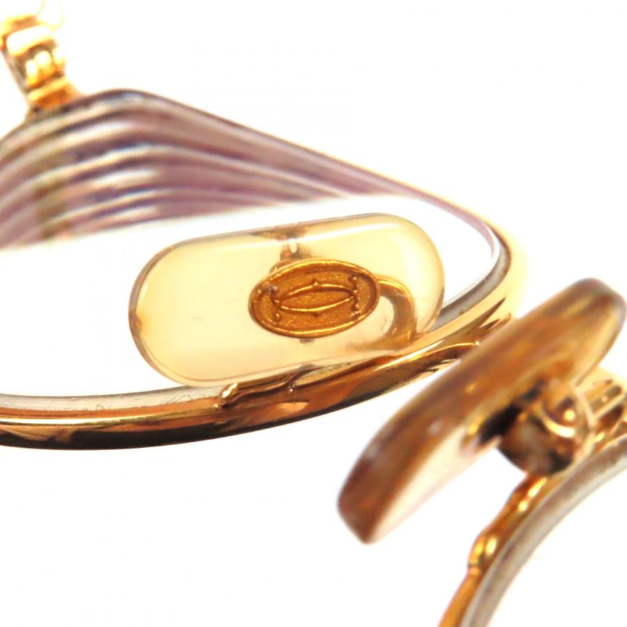 Cartier（カルティエ） 人気▽Cartier トリニティ ロゴ金具付き メガネ