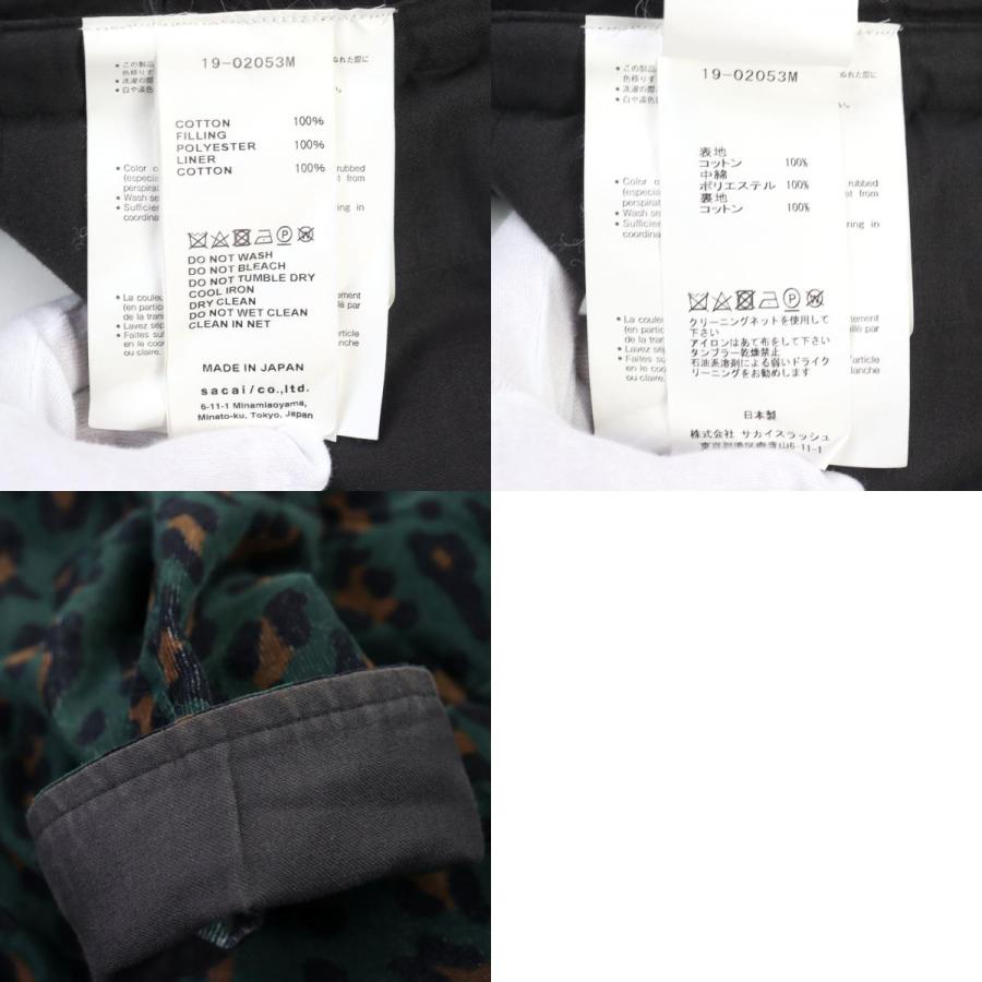 sacai（サカイ） 美品○Sacai 19AW 19-02053M HAVEN JACKET コットン