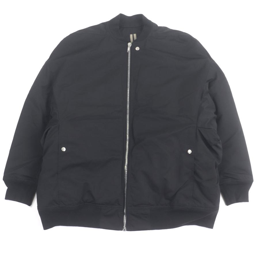 y*読様 リックオウエンス　ダークシャドウ　ブラック フライトジャケット　ボンバ 美品□RICK OWENS DRKSHDW リックオウエンス ダークシャドウ 22AW