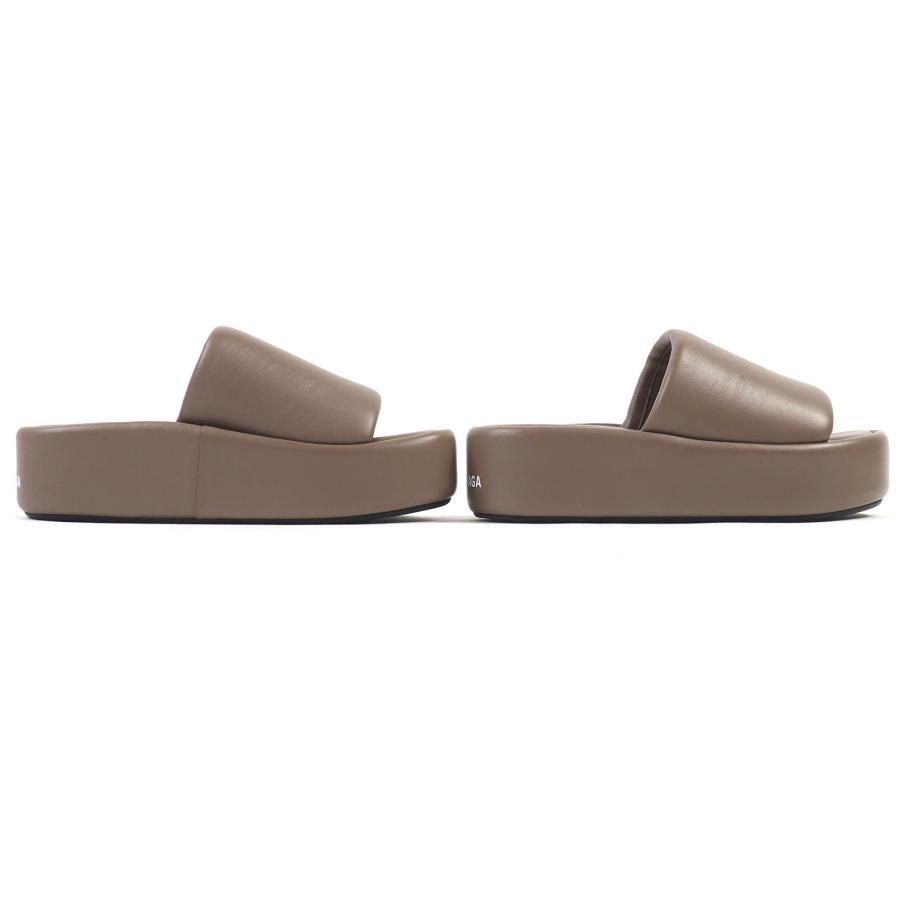 BALENCIAGA（バレンシアガ） 極美品△BALENCIAGA 656960 レザー ロゴ
