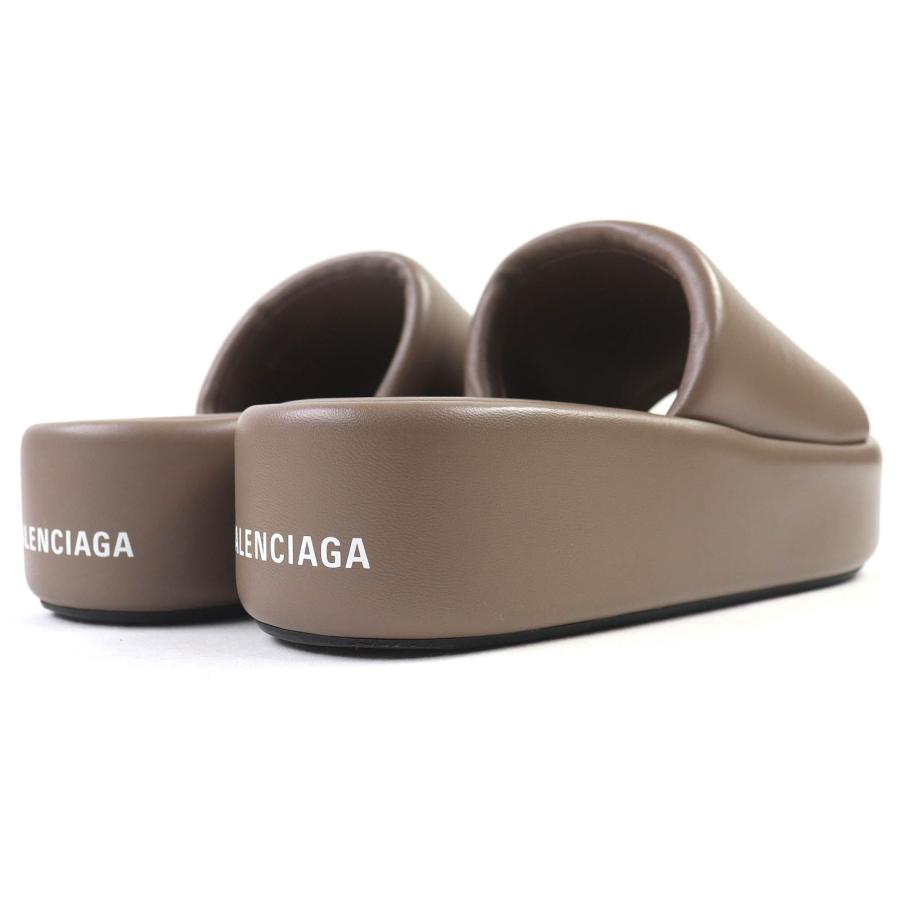 BALENCIAGA（バレンシアガ） 極美品△BALENCIAGA 656960 レザー ロゴ