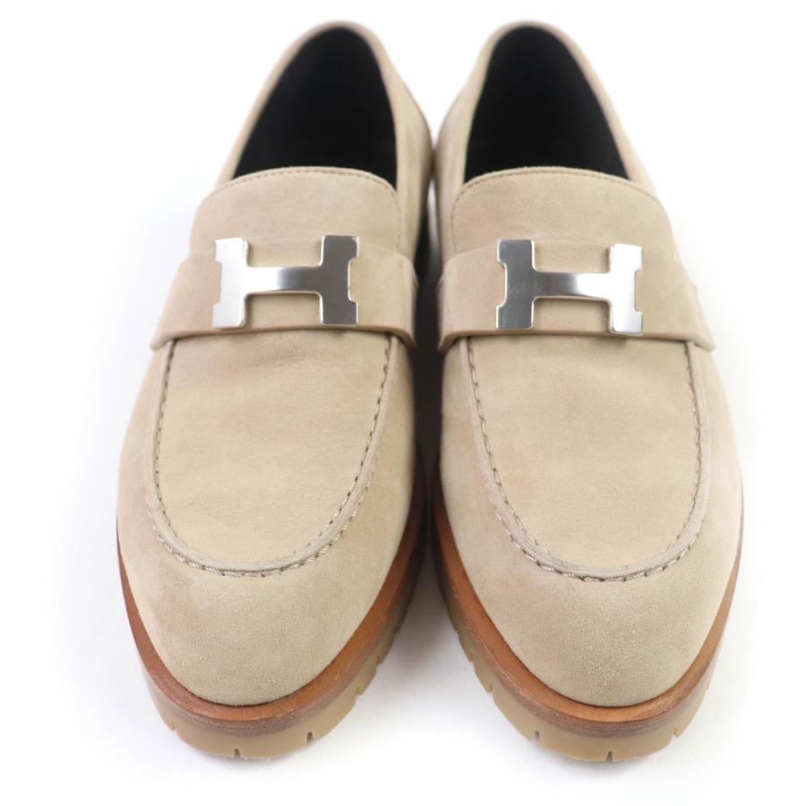HERMES（エルメス） 極美品☆HERMES ローファー モカシン フォーブル