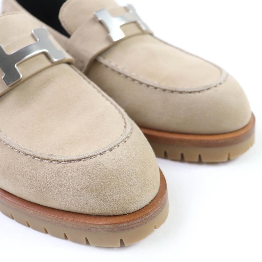 HERMES（エルメス） 極美品☆HERMES ローファー モカシン フォーブル 