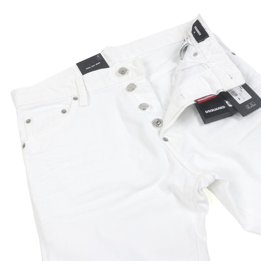 未使用品□DSQUARED2 ディースクエアード S74LB1742S39781 Cool Guy Jean スキニーパンツ デニムパンツ ホワイト 46 正規品 メンズ DSQUARED2（ディースクエアード） 未使用品□DSQUARED2