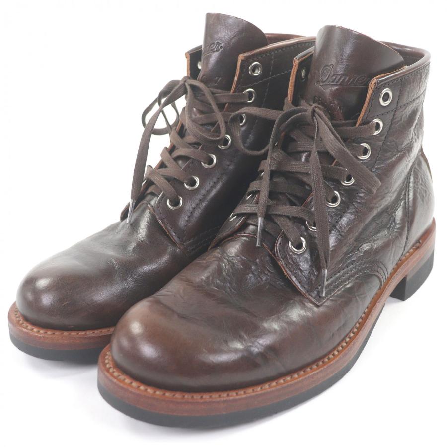 Danner（ダナー） 良品□Danner D511010 ロゴ型押し コードバン レース