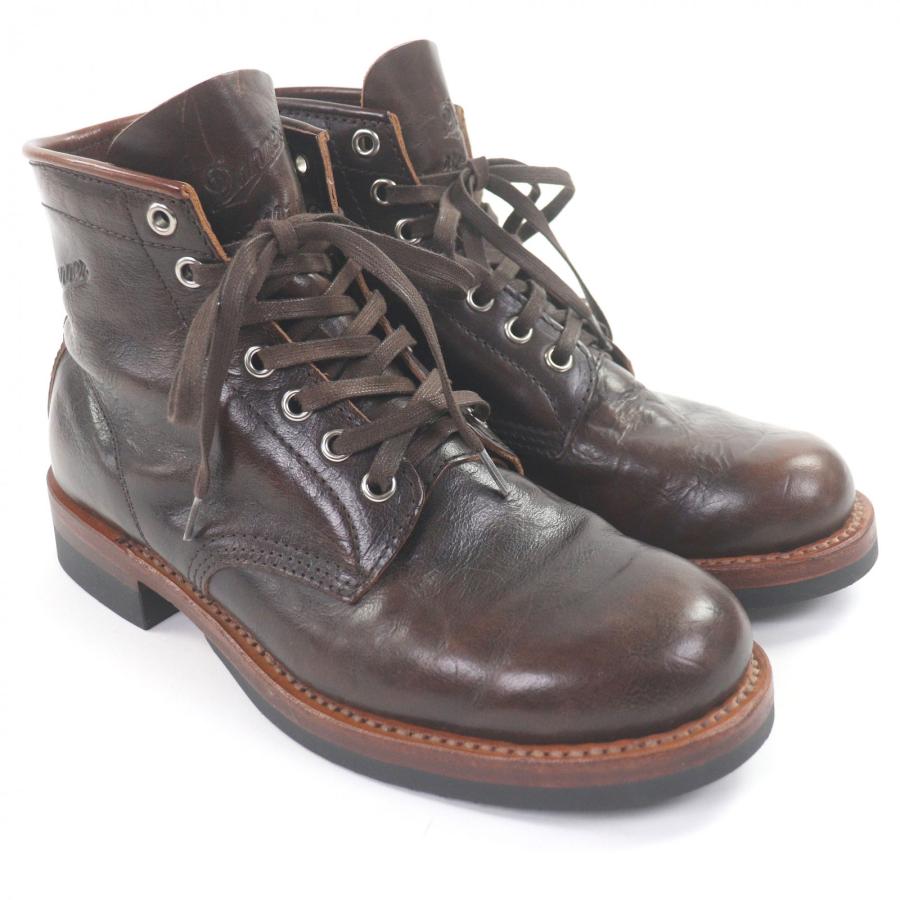 Danner（ダナー） 良品□Danner D511010 ロゴ型押し コードバン レース