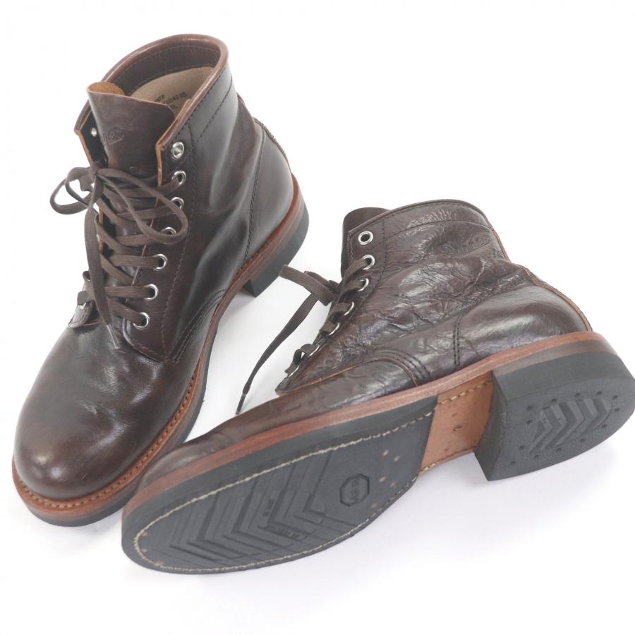 Danner（ダナー） 良品□Danner D511010 ロゴ型押し コードバン レース