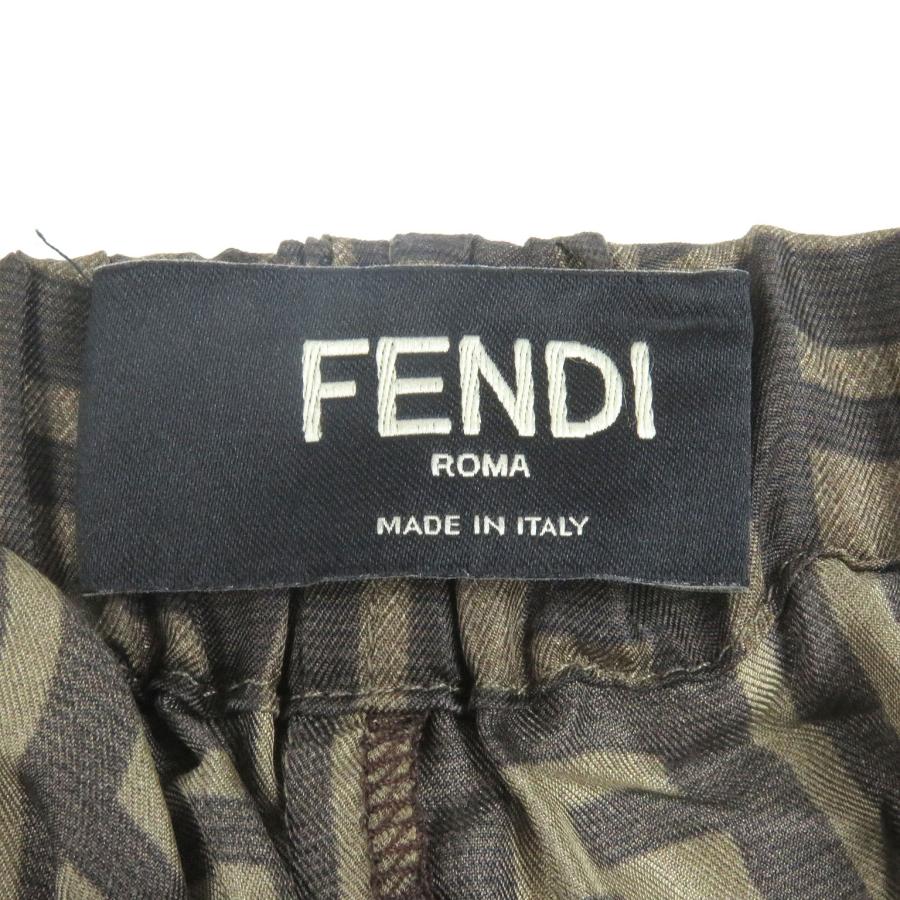 FENDI（フェンディ） 極美品□FENDI 2022年製 FB0416 シルク100％ FF 
