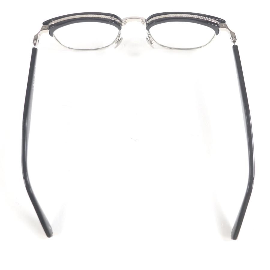 極美品□金子眼鏡 カネコガンキョウ KMP-19 ハーフリム メガネ 眼鏡  