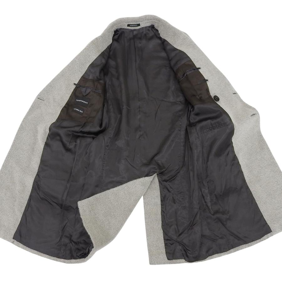 美品✨エンポリオアルマーニ　チェスターコート　ダブルブレスト　イタリア製　M EMPORIO ARMANI 極美品△EMPORIO エンポリオ アルマーニ SARTORIAL