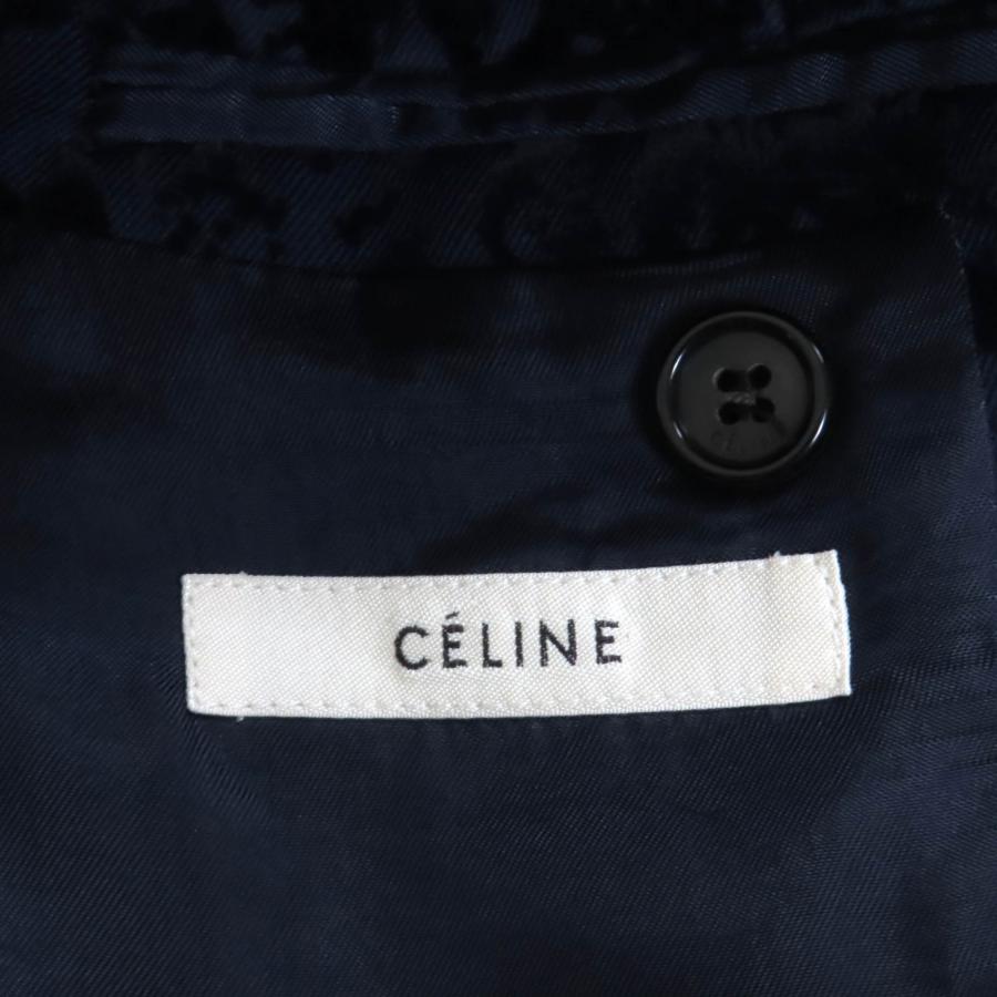 CELINE（セリーヌ） 極美品☆CELINE フィービー期 ベロア 総柄 クロン 