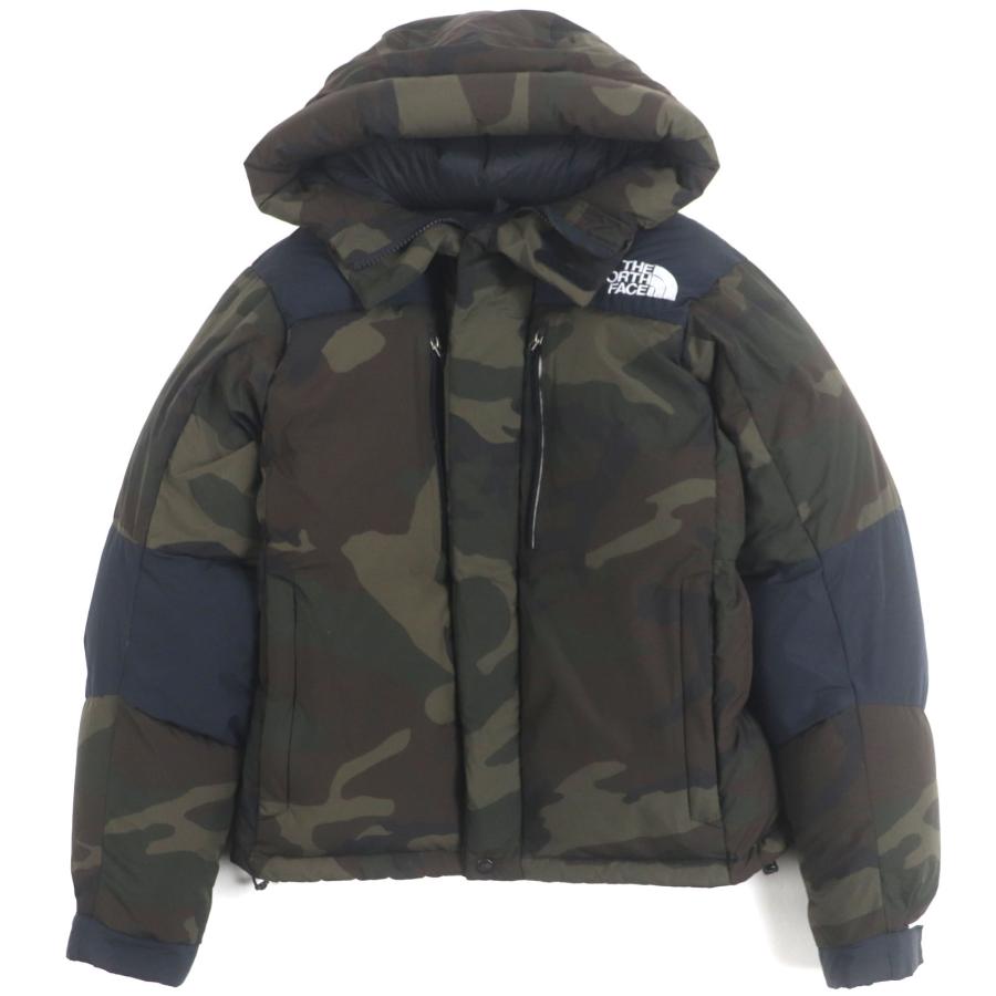 THE NORTH FACE / ダウンジャケット/S/ポリエステル/GRN/カモフラ/ND91642 THE NORTH FACE（ザ ノースフェイス） 美品▽ザ・ノースフェイス