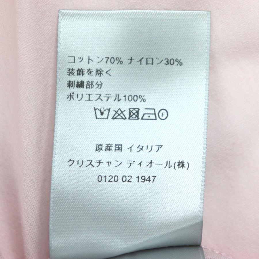 極美品▼DIOR ディオール オム 243J831A0800 ロゴ刺繍 ライトウェイト 薄手 ロングスリーブ 長袖ポロシャツ ピンク S 伊製 正規品 メンズ Dior HOMME 極美品▽DIOR ディオール オム 243J831A0800 ロゴ刺繍