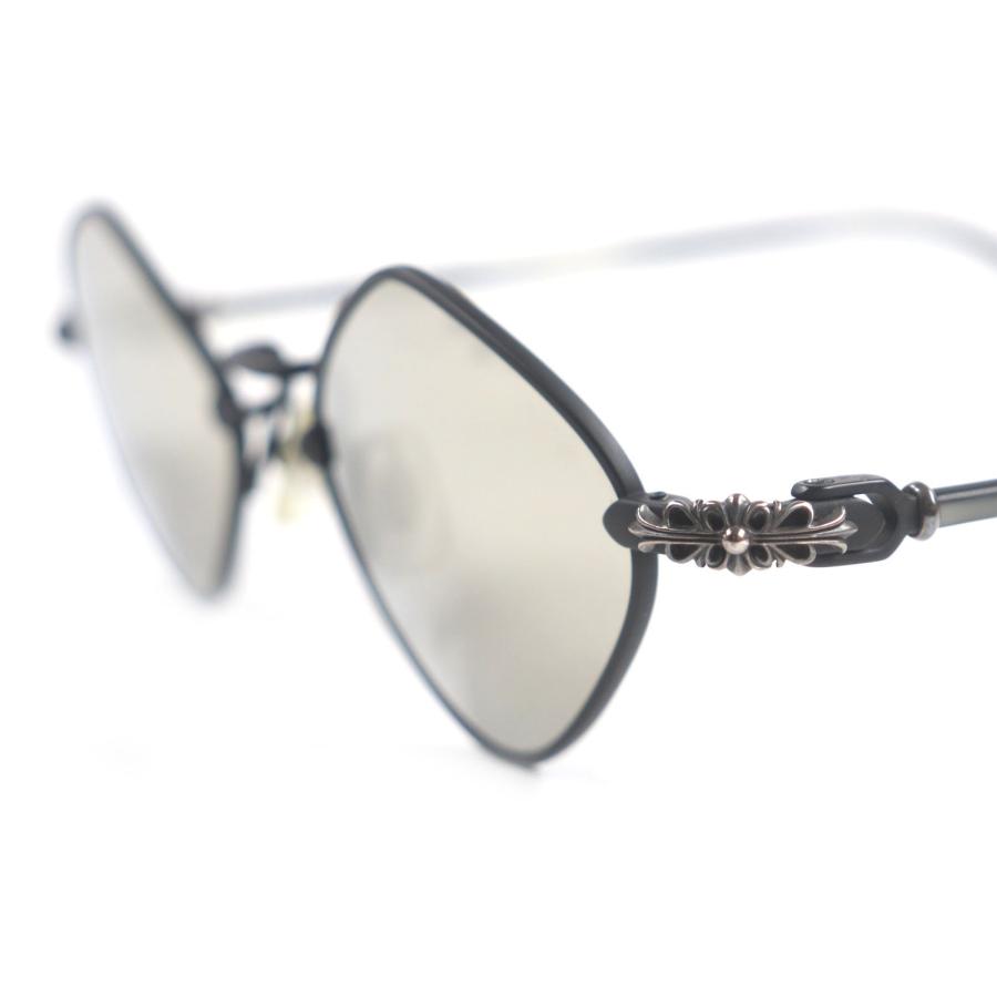 美品▼CHROME HEARTS クロムハーツ DIAMOND DOG 925 ミラーレンズ マーブル アイウェア サングラス 50□22-141 ケース付き 総重量18.75g 美品▽CHROME HEARTS クロムハーツ DIAMOND DOG 925 ミラーレンズ