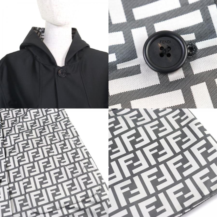 FENDI（フェンディ） 美品○FENDI FF0249 FFロゴ総柄 リバーシブル