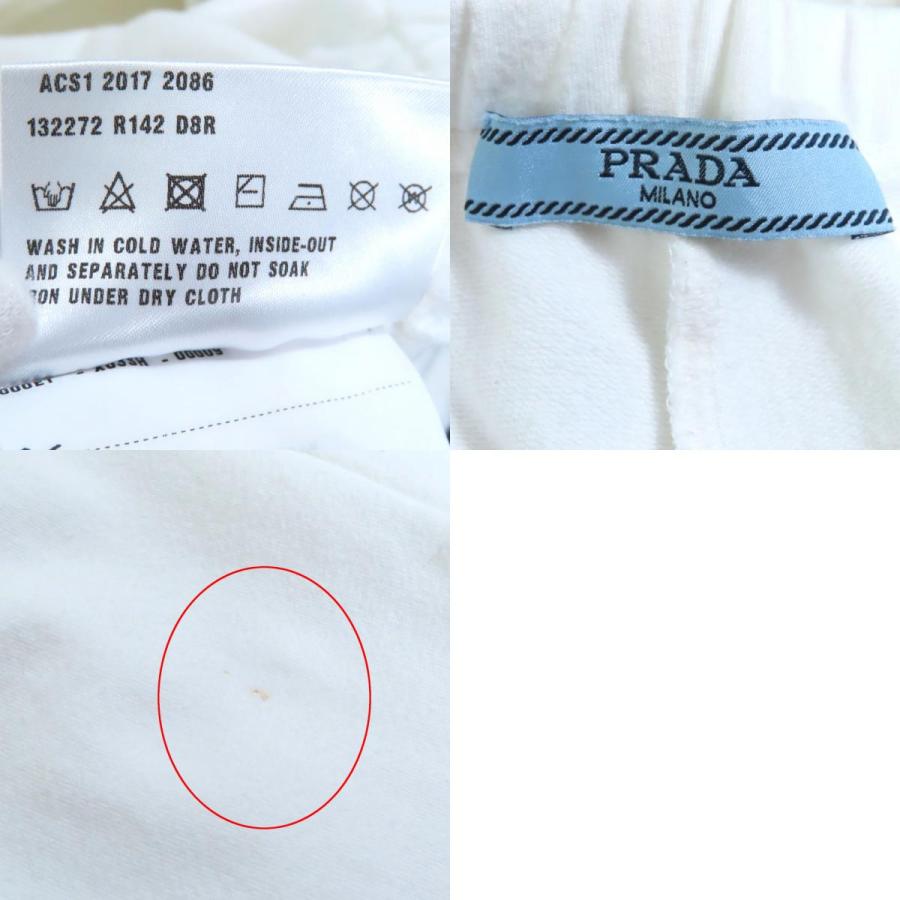 PRADA（プラダ） 美品◇PRADA 138468 R142 D8R ラバーロゴ サイド 