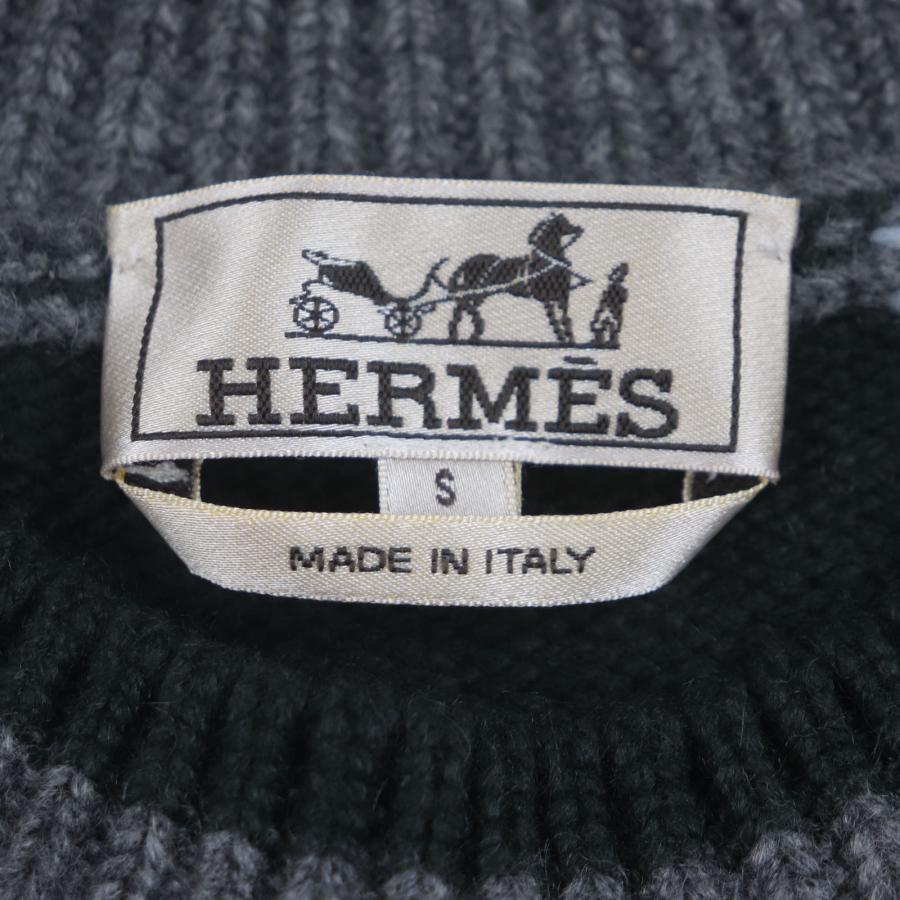 HERMES（エルメス） 極美品▽HERMES 22AW カシミヤ100% ローゲージ