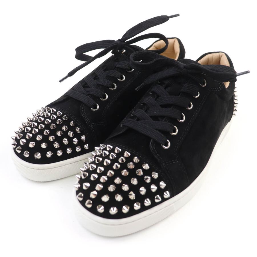 極美品】ルブタン スパイク サンダル ブラック サイズ39.5｜楽天市場