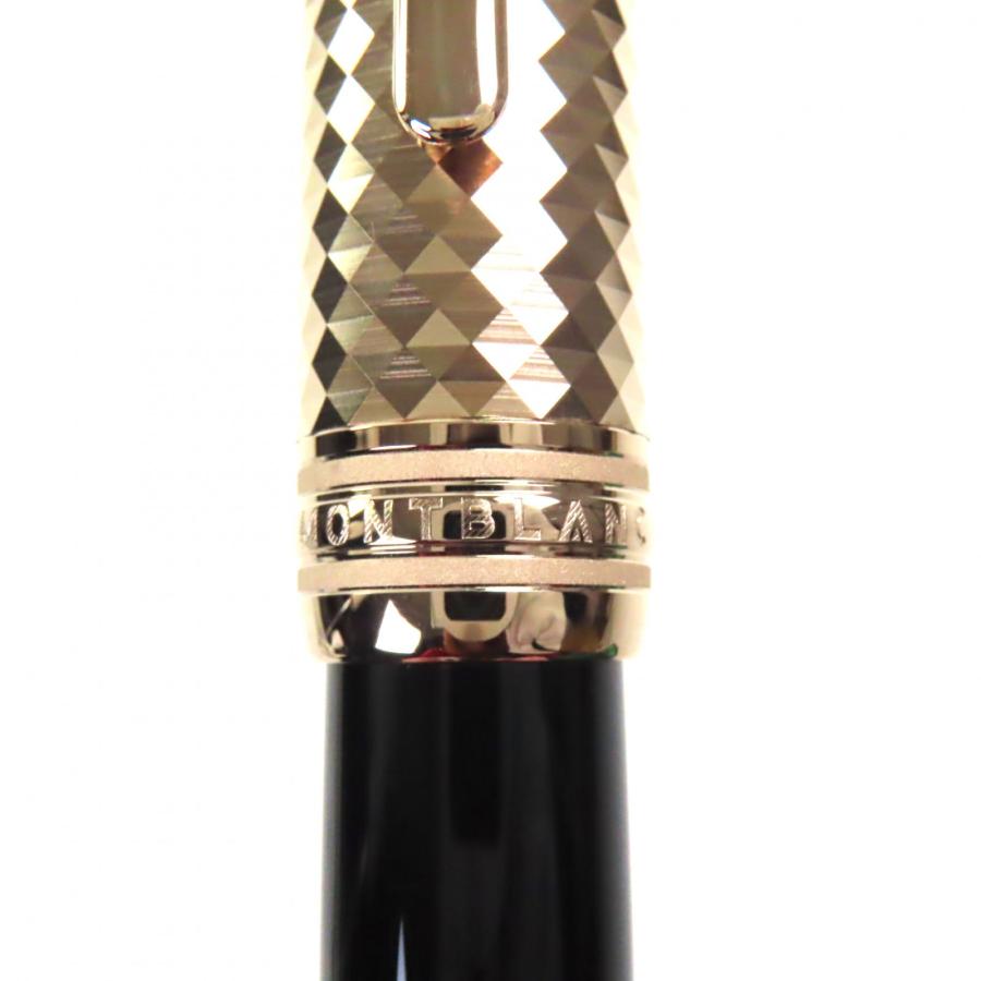 【極美品】モンブラン ボールペン 164 ソリテール ドゥエ ブラック＆ホワイト MONTBLANC（モンブラン） 極美品▽モンブラン マイスターシュテュック