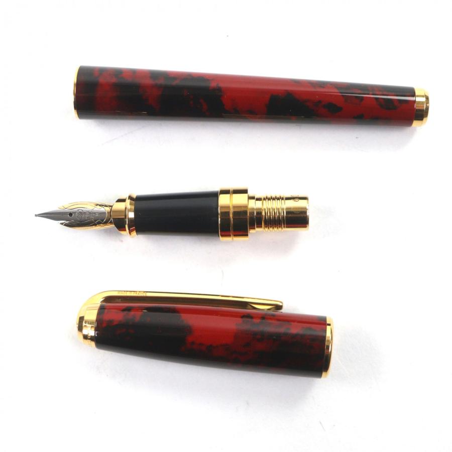 美品▽Dupont デュポン Olympio オランピオ ペン先18K Mニブ 純正漆