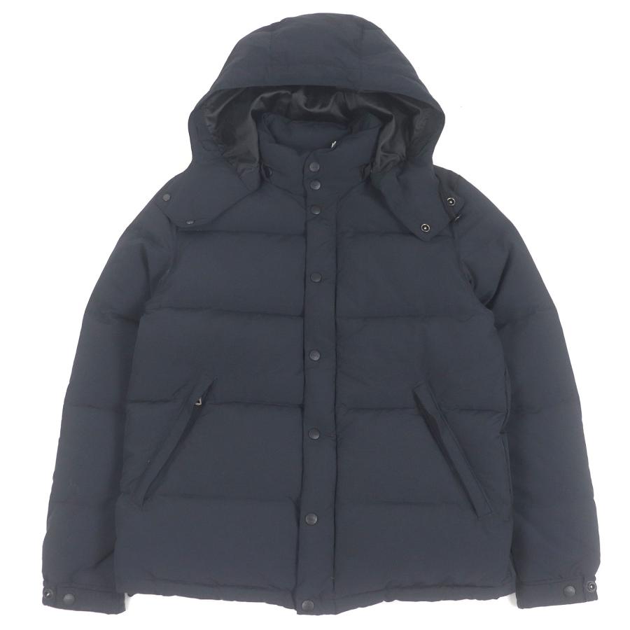 【ドンドン見直し】美品□STAMMBAUM シュタンバウム フーデッド ダウンジャケット パファージャケット ブラック 38 日本製 正規品 メンズ ドンドン見直し】美品□STAMMBAUM シュタンバウム フーデッド ダウン