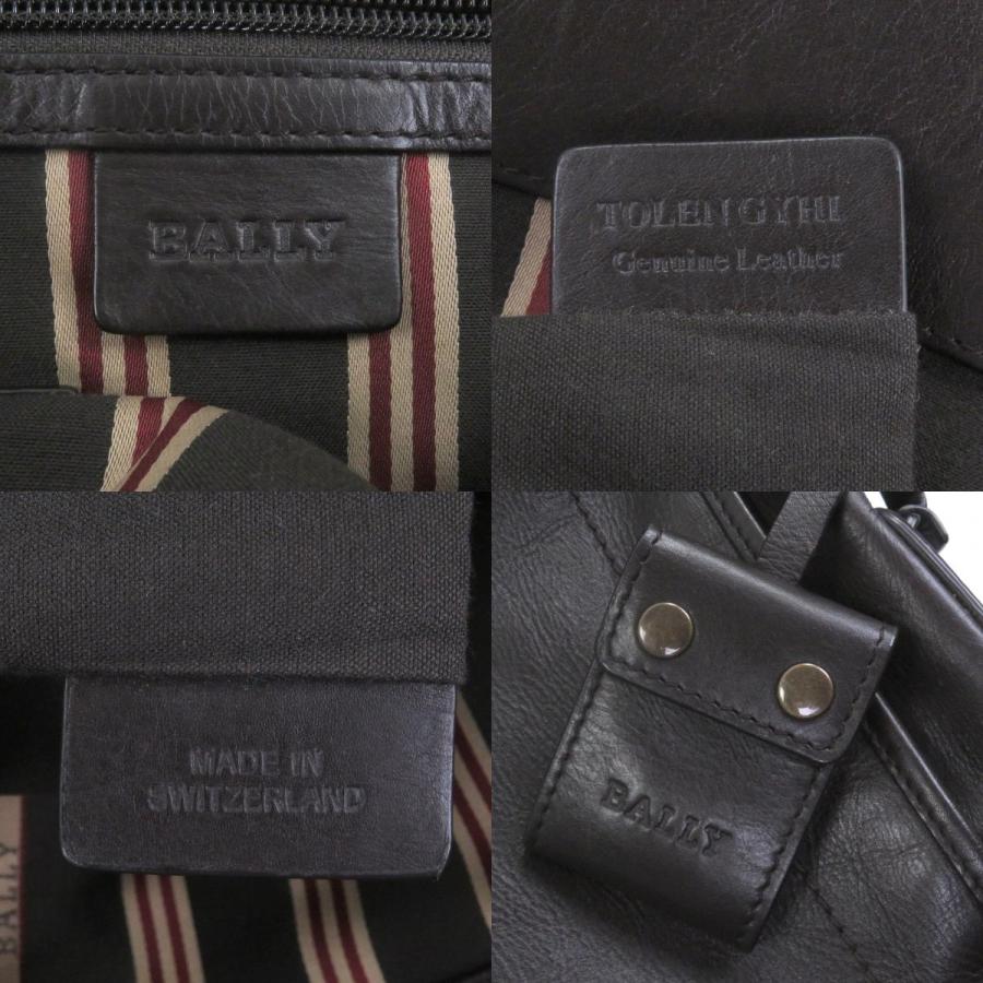 Bally（バリー） 美品□BALLY TOLEN GYHI 一部ストライプ レザー 2WAY 