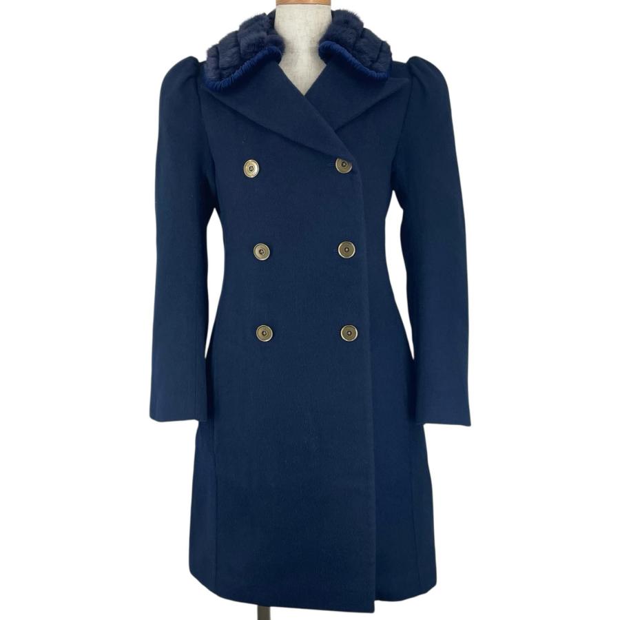 FENDI（フェンディ） 未使用品△FENDI ウール シルク混 ロゴボタン  