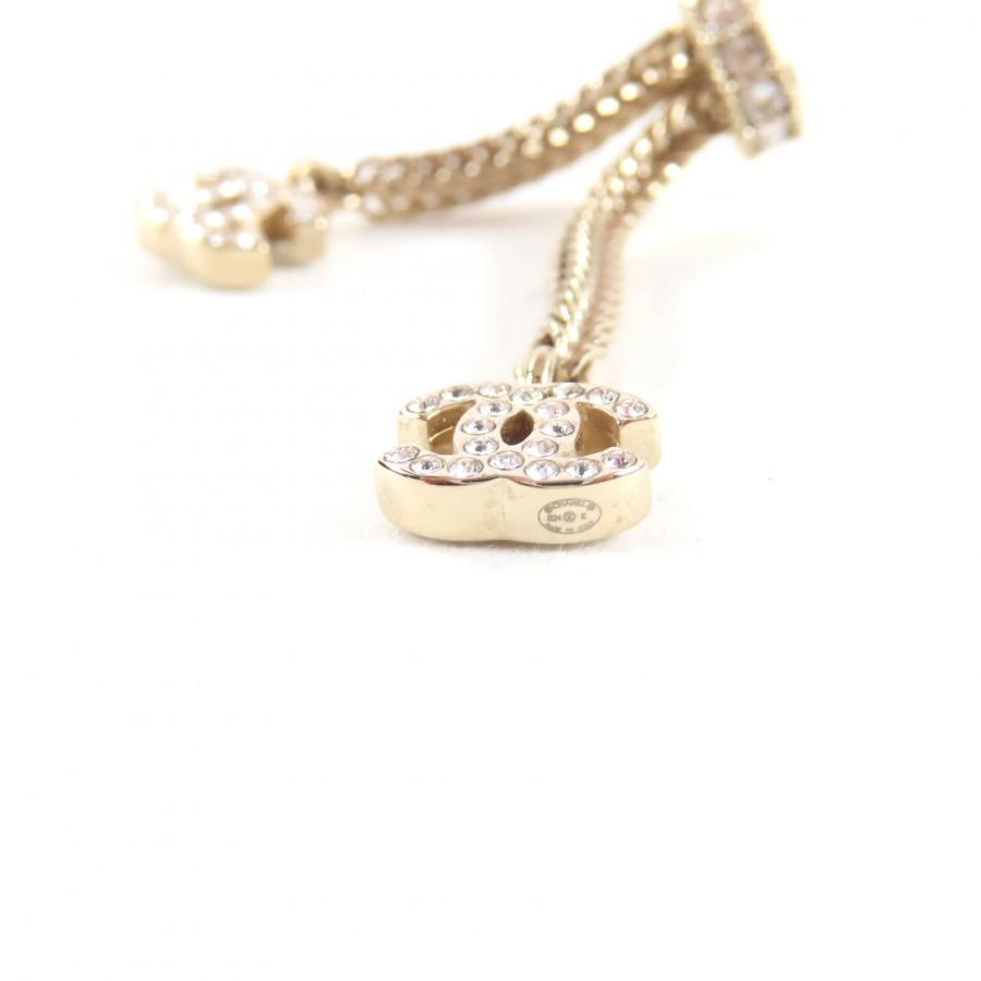 CHANEL（シャネル） 極美品☆CHANEL B24K ココマーク クリスタル 2連